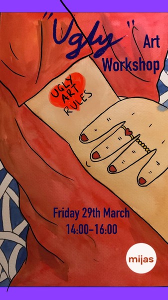 "Ugly Art" Drawing & Watercolour Painting Workshop!