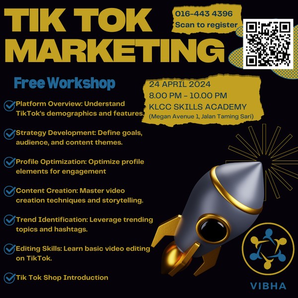 Free Tik Tok Marketing workshop