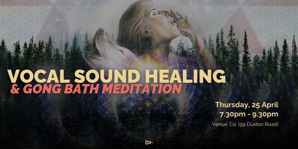 Vocal Sound Healing & Gong Bath Meditation