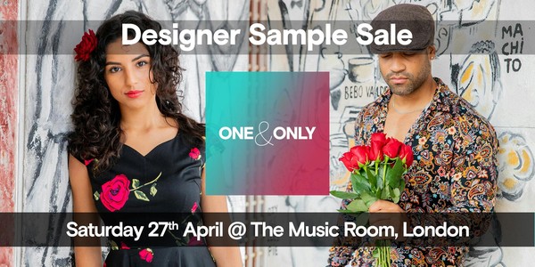 One and Only Designer Sale at the Music Room Saturday 27th April