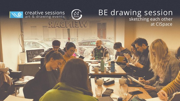 BE drawing session | sketching each other