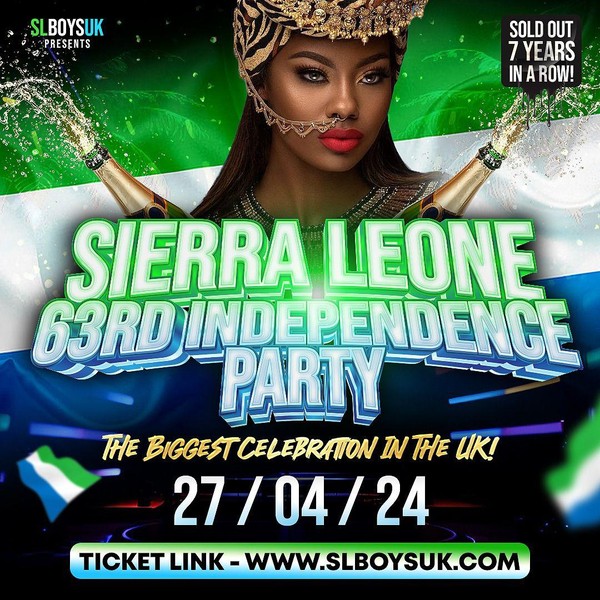 The Official Sierra Leonean 63rd Independence Party