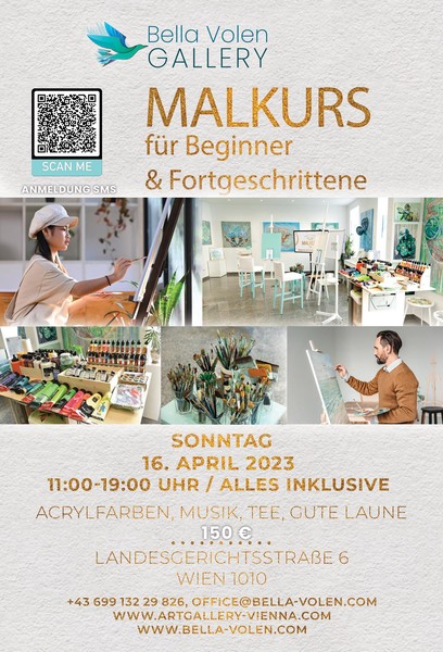 Acrylmalerei Workshop in Wien /1 Tag Malkurs
