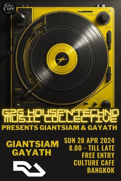 G2G House'n'Techno Music Collective presents; Giantsiam & Gayath