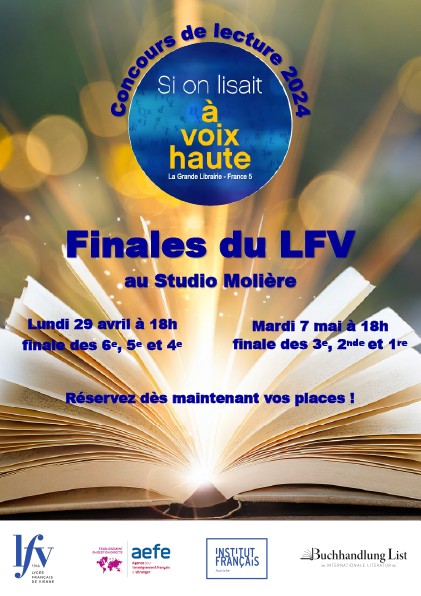 Finale LFV du Concours "Si on lisait à voix haute " - Collège