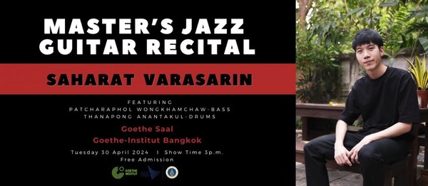 Jazz series: Saharat Varasarin Trio