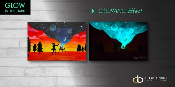 Glow Sip & Paint : Glow - A Glowing Dream
