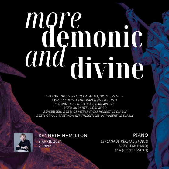 More Demonic and Divine by Kenneth Hamilton | Concert