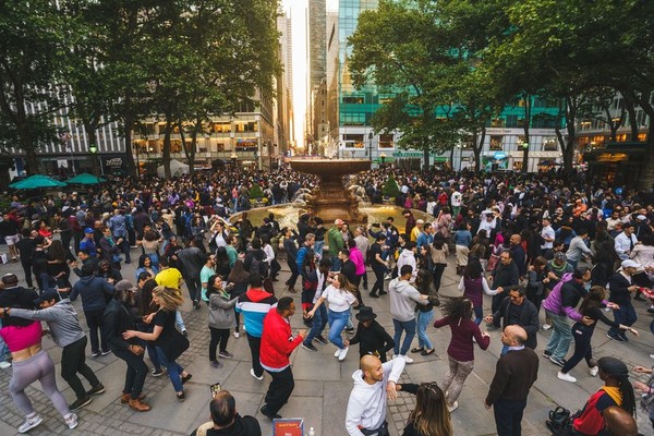 Dance Party at Bryant Park