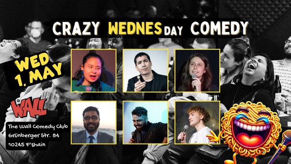 Crazy Wednesday Comedy  English Stand Up Comedy Show Open Mic 01.05