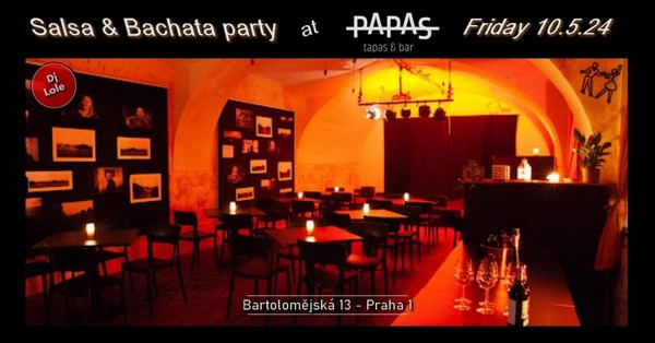 Salsa and Bachata party at PAPAS Bar