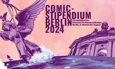 Comic-Stipendium Berlin 2024. Werkschau mit Einblicken in die vielfältige Welt der Berliner Comic-Kunstszene