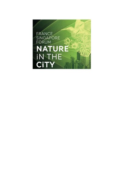 France-Singapore Forum "Nature in the City"
