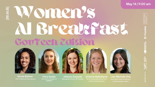 Women's AI Breakfast - GovTech Edition