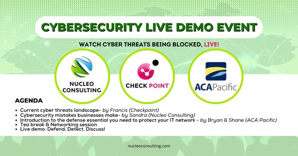Cybersecurity Live Demo Event: Watch Cyber Threats Being Blocked, LIVE!