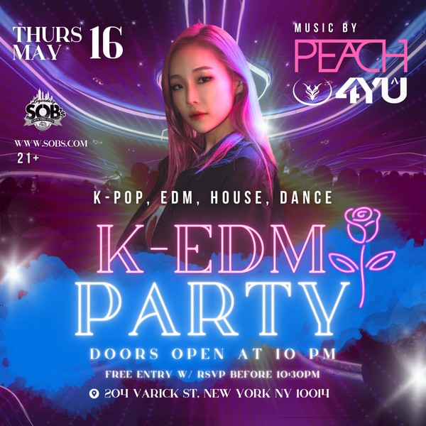 K-EDM Party w/ DJ Peach