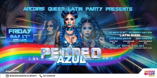 Arcoíris Queer Latin Party: Perreo Azul