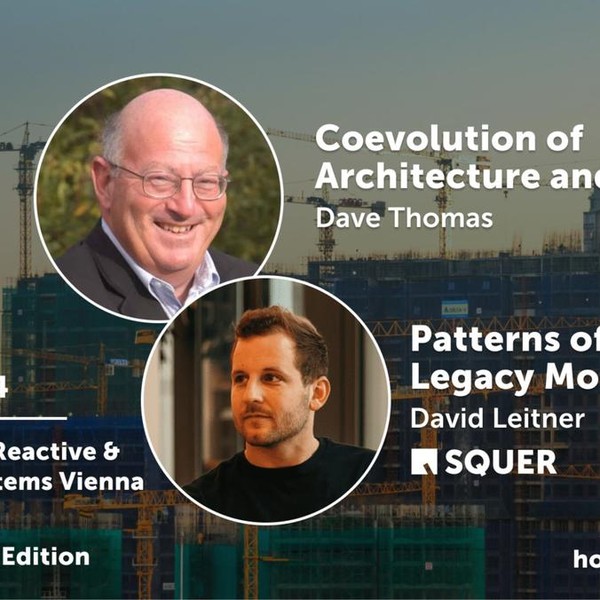 Dave Thomas and David Leitner on architecture evolution
