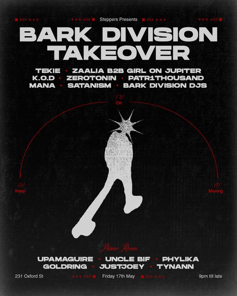 STEPPERS - Bark Division Takeover feat. Zaalia b2b Girl on Jupiter