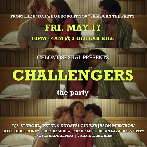 CHALLENGERS the party