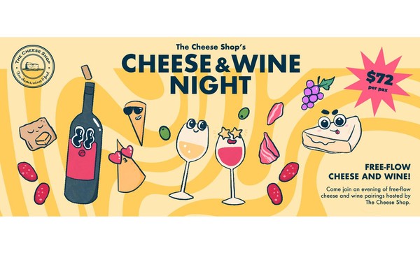 Cheese & Wine Night (River Valley) - 17 May, Friday