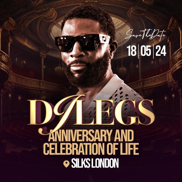 DJ Legs Anniversary & Celebration of Life