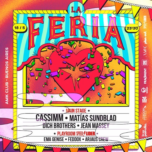 CASSIMM + MATIAS SUNDBLAD & MORE ARTISTS - by LA FERIA FESTIVAL