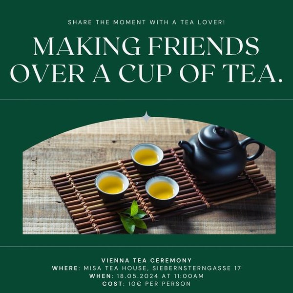 Meet and Greet Tea Ceremony  🍵🍃 - Session #1
