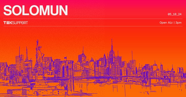 Teksupport: Solomun (SOLD OUT)