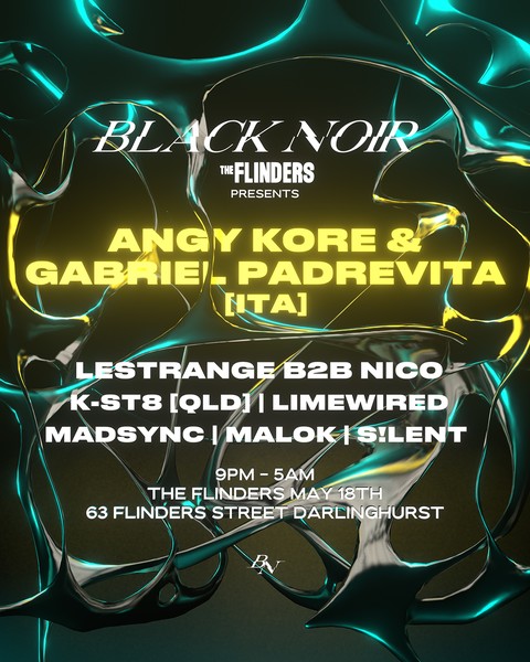 BLACK NOIR presents: AnGy KoRe & Gabriel Padrevita [ITA]
