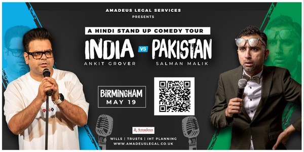 India vs Pakistan - Stand-Up Comedy - Birmingham