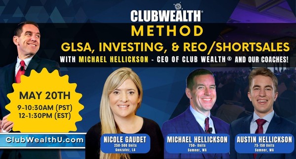 Method:  GLSA, Investing, & REO/Short Sales