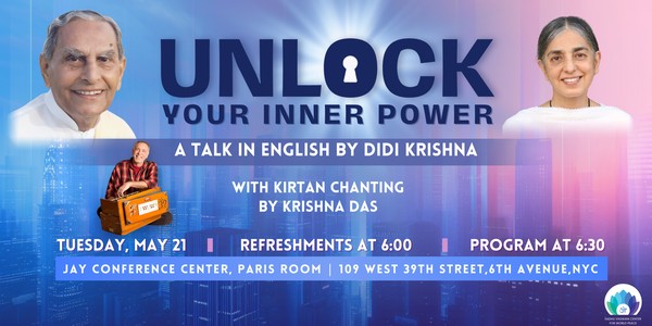 Unlock Your Inner Power - Motivational Talk and Kirtan Chanting in NYC