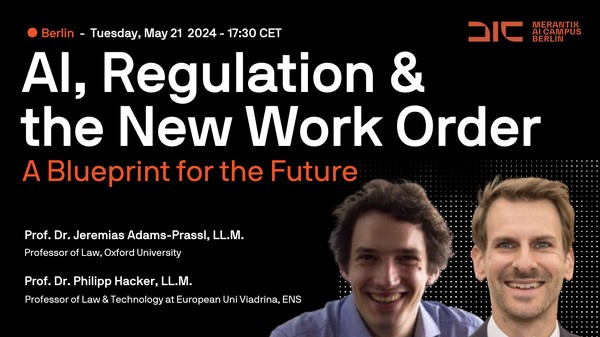 AI, Regulation and the New Work Order - A Blueprint for the Future