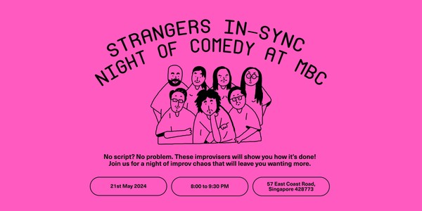 STRANGERS IN-SYNC: Night of Comedy!