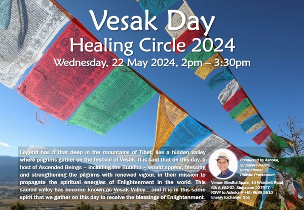 Vesak Day Healing Circle 2024