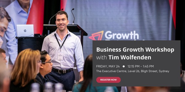Business Growth Workshop 24 May Friday