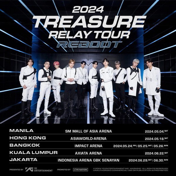2024 Treasure RELAY TOUR [REBOOT] IN BANGKOK | Concert