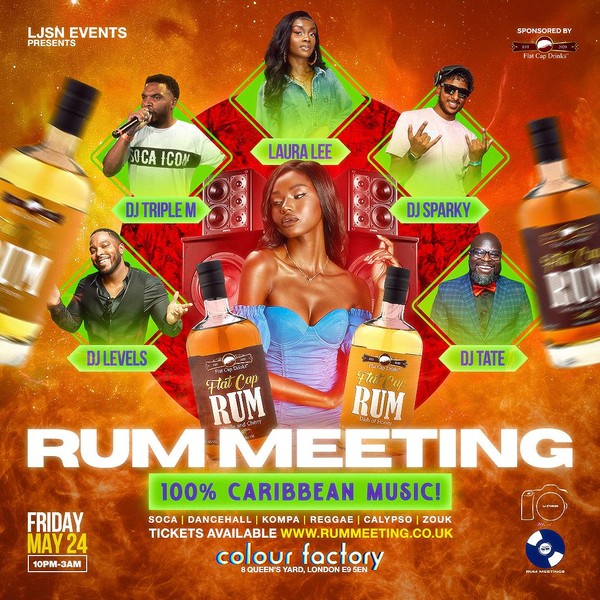 RUM MEETING - May 24th Bank Holiday Special @ Colour Factory
