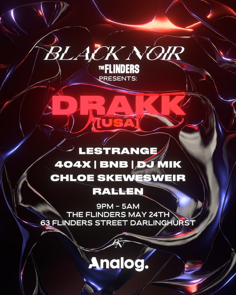 BLACK NOIR presents: DRAKK [USA]