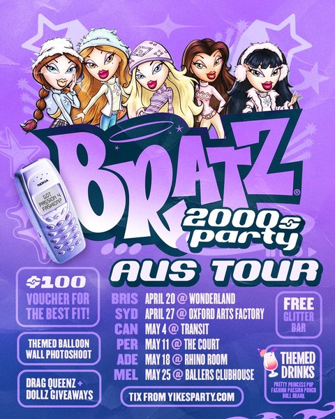 BRATZ 2000s Party Melbourne