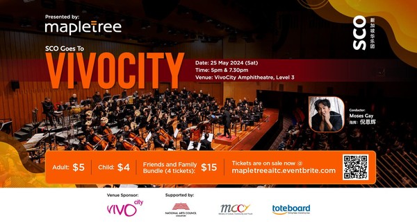 Mapletree Presents - SCO Goes to VivoCity (7.30pm)