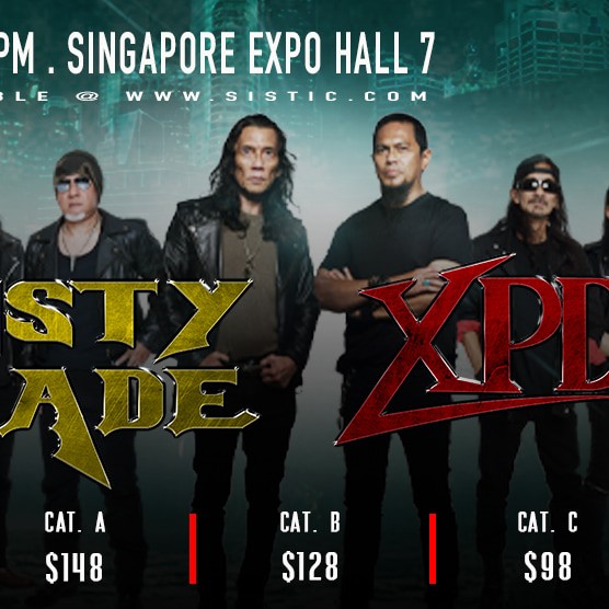 RUSTY BLADE & XPDC Live in Singapore | Concert
