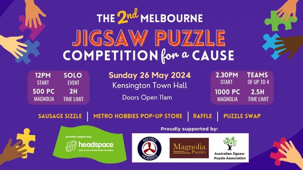 The 2nd Melbourne Jigsaw Puzzle Competition for a Cause