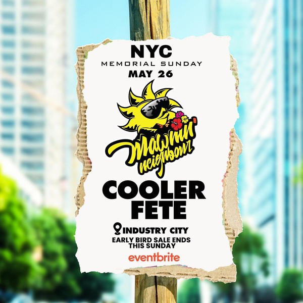 Mawnin Neighbor NYC | Cooler Streetfest