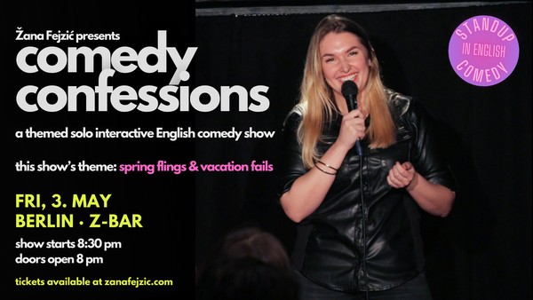 Comedy Confessions: An Interactive English Comedy Show (Berlin)