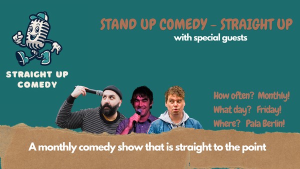Straight Up Comedy - English Stand-Up Show