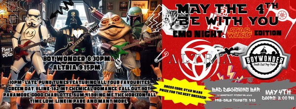 May the 4th Be With You: Emo Night Star Wars Edition