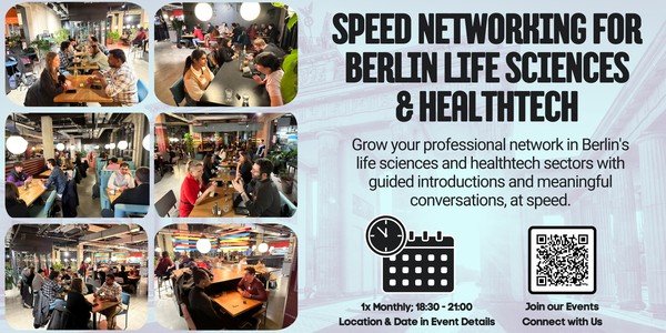 Speed Networking for Life Sciences Tech Professionals @ The Social Hub
