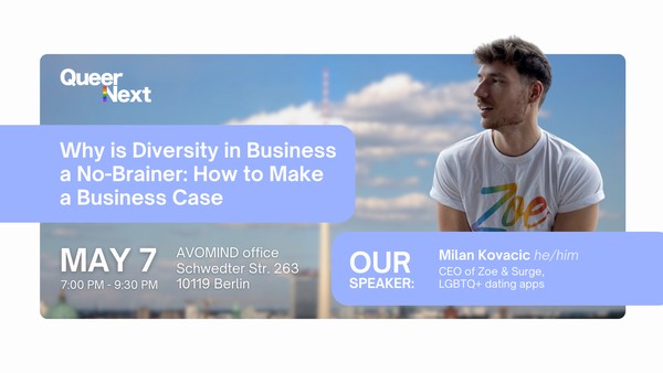 QueerNext Berlin - Why is Diversity in Business a No-Brainer
